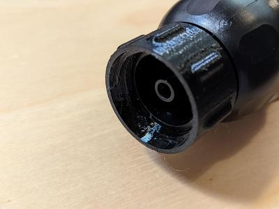 28mm female to female bottle thread adapter