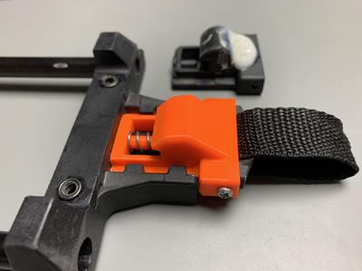 Replacement part for a broken bike basket braket