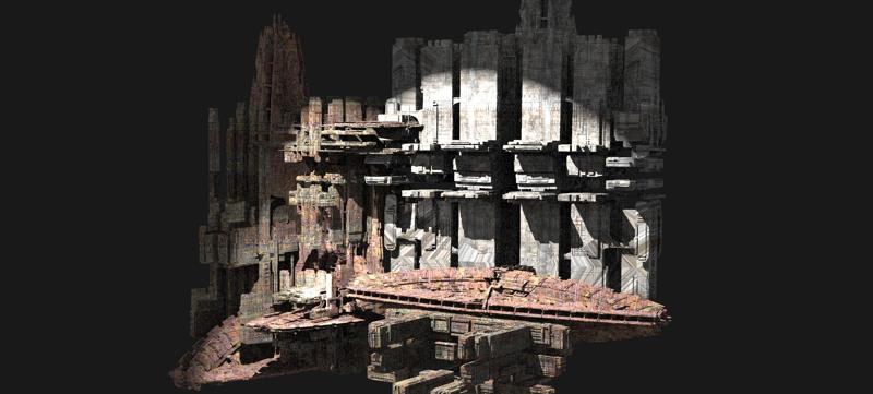 Mega City  Space Station Kit bash 3