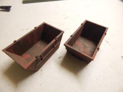 1:32 scale1 container 3sqm trapezoid container