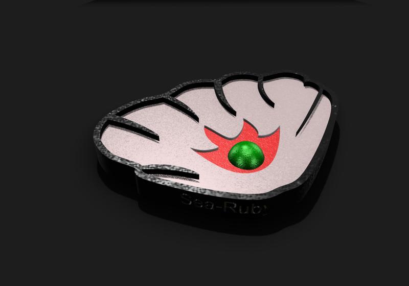 Sea Ruby Badge Orange Danny Pokemon