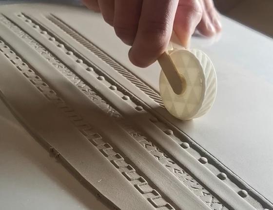 Stamp Wheel for Clay and Cosplay