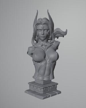 Lady Thor Bust