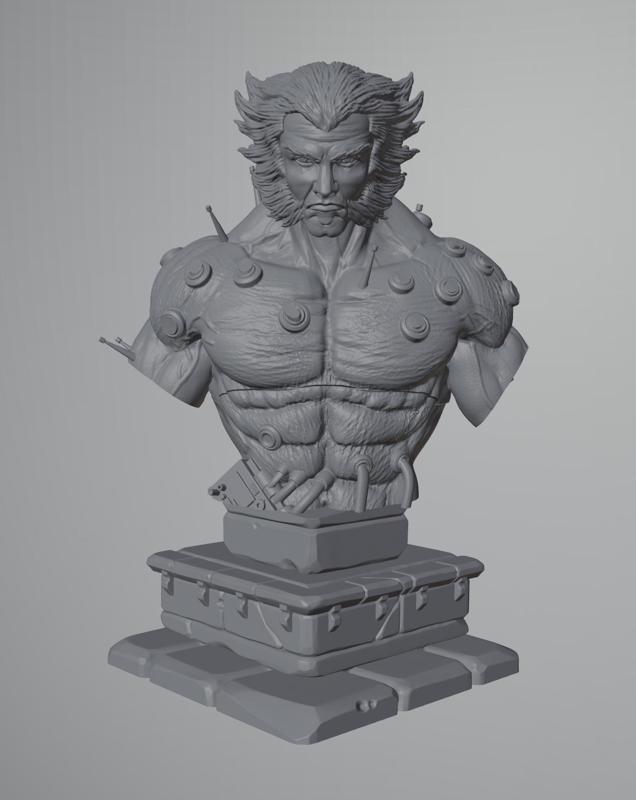 X Weapon X-men Bust