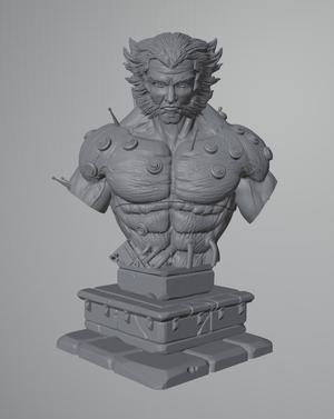 X Weapon X-men Bust