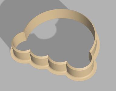 Cookie Cutter - Ice Cream Scoop