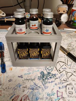 Ink shelf for Diamine 30ml and J.Herbin 10ml