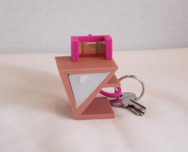 Spirit Level Keychain