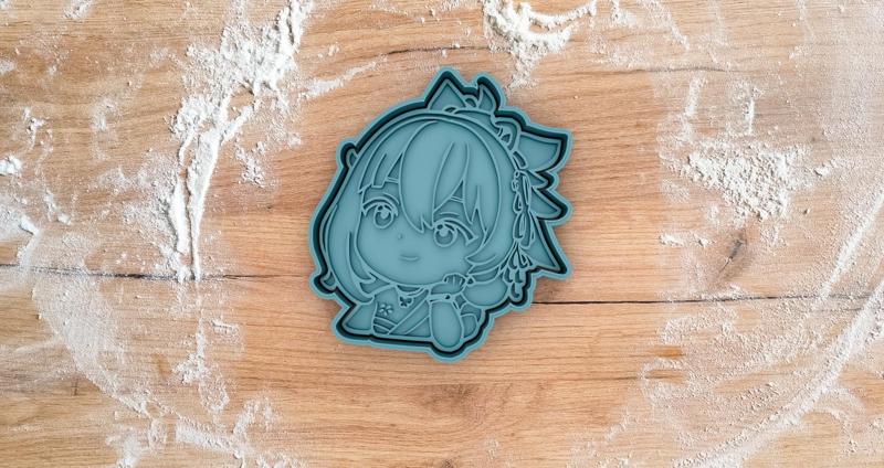 Yoimiya cookie cutter from Genshin Impact