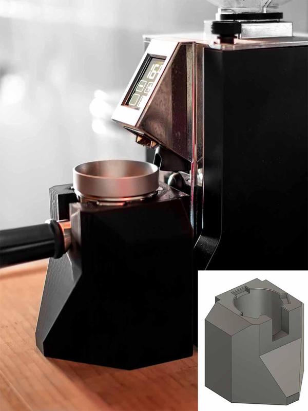 Mignon Specialita's 54mm Portafilter Holder, Tamping Base, and Grinder Trigger/Activator (3 in 1)