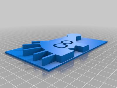 Bocephus Logo 3D (With Platform)