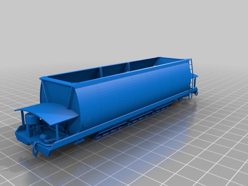 Tasmanian Government Railways QF coal hopper second series HOn3.5