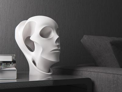Emptiness - head sculpture