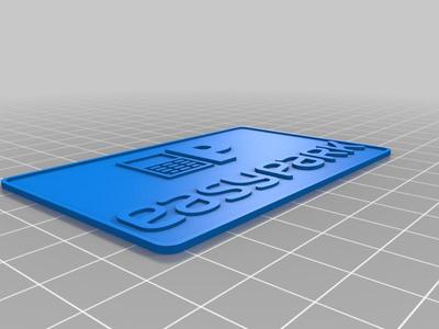 easypark dashboard card