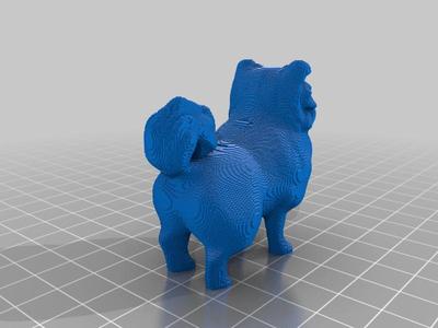 (3D Slash) Pomeranian