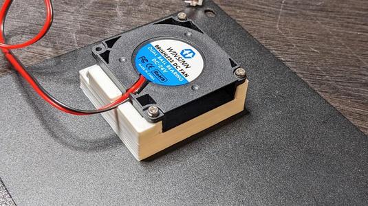 Ender 3 Electronics Case 4010 Blower Adapter