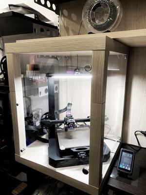 Super easy Ikea Lack Enclosure (only 50g of PLA)