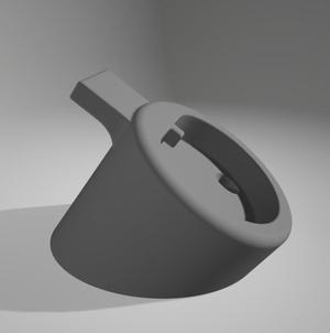 Tipo2 Mennekes con soporte para cable.