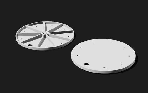 Pool Skimmer Deck Lid Cover