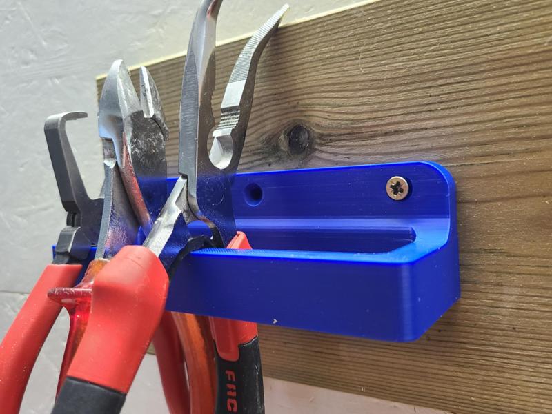 Wall mount for DIY pliers