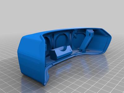 Dominator - Avatar Goggle Faceplate for internal True RC crosshair antennas
