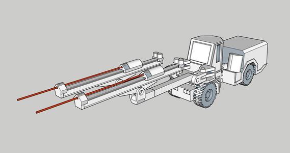 Tunneling Jumbo (Scale 1:100)