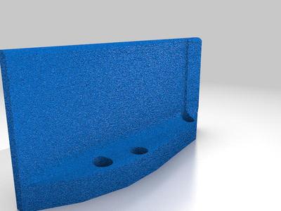 electronics tray and spacer compatible with the gspeed v4 frame