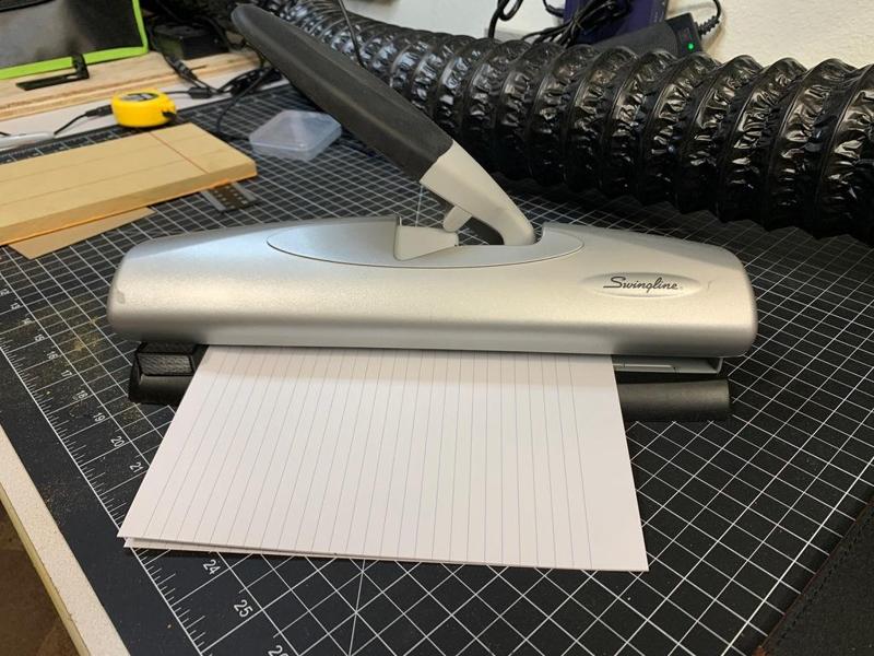 Swingline half-sheet 3Hole Punch spacer