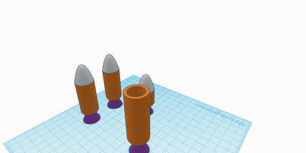 2 stage rocket with boosters