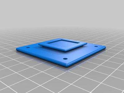 Wall Mount Square Rail