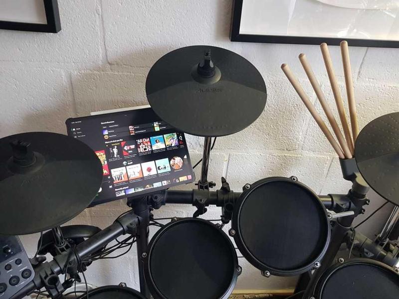 Phone or Tablet Stand for Alesis Turbo Drum Kit