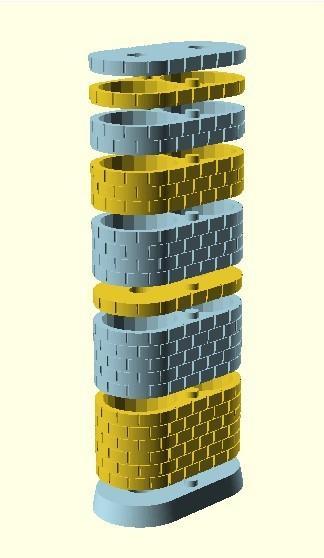 HO pillars - piliers Additional parts