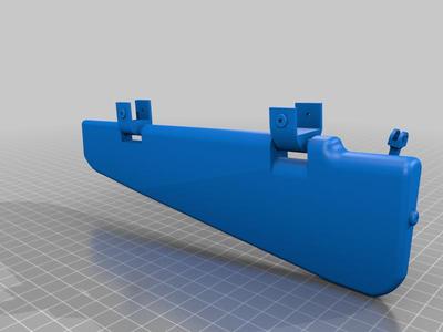 Rudder for RC airplane