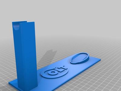 Gun stand - Colt 1911 by 1-GVA-315 (Cut to fit 235mm Bed)