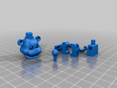 Lego Freddy / Golden Freddy Fnaf