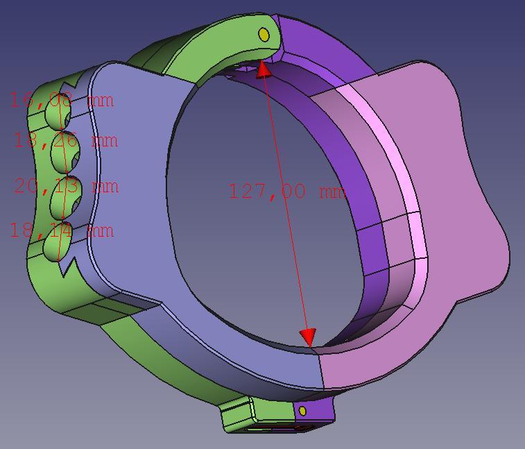 Small Neck-Finger-Cuff