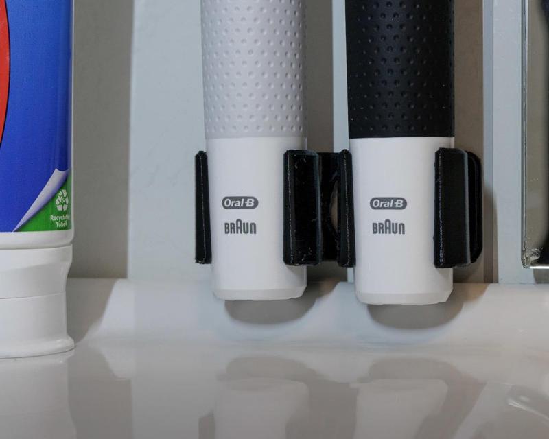 Oral-B dual toothbrush holder
