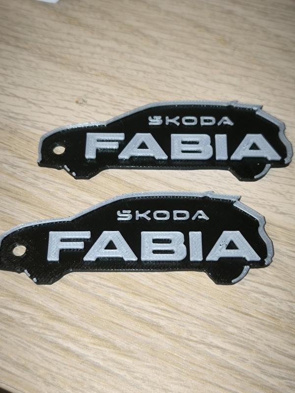 klíčenka ŠKODA FABIA