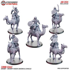Desert Rider Sword & Shield - Araby