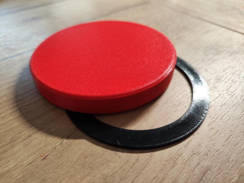 Plastic lid for a cucumber glass jar - víčko na velkou zavařovací sklenici