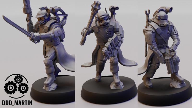 Diesel Trooper Leader, Free Mini