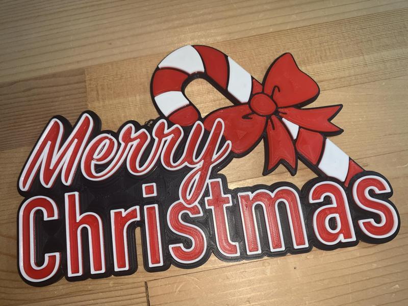 Merry Christmas/Candy Cane