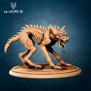 Dire Jackal + monster sheet