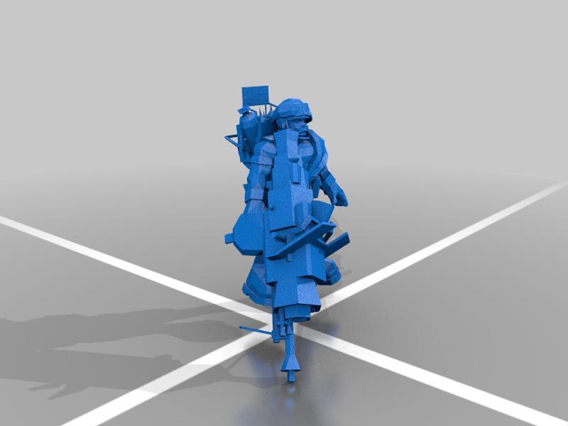 Anglo Isles Vet Rigged Poseable - Battalion Wars