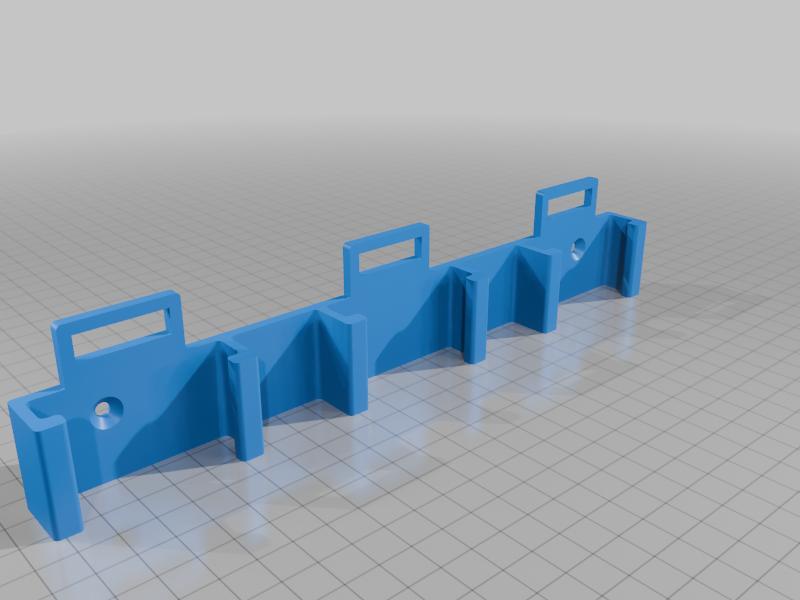 Craftsman V20 3 Place Battery Latching Holders Mount