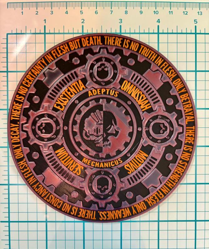 adeptus mechanicus logo remix