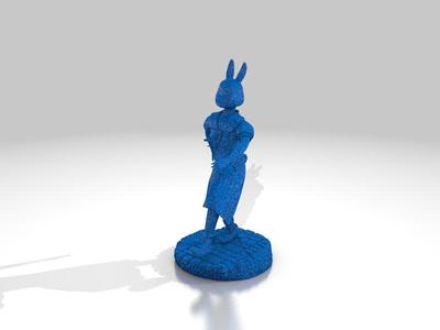 1 inch radius Haru Figurine