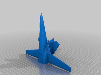 F-111 Aardvark easy print remix
