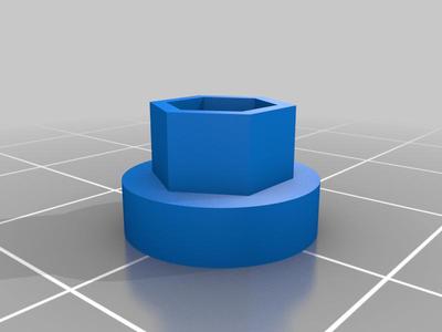 MN82 Land Cruiser OGRC 1.0" Wheel adapter