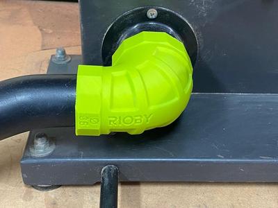 RYOBI Band Saw 53 to 35mm Vacuum Adapter Elbow